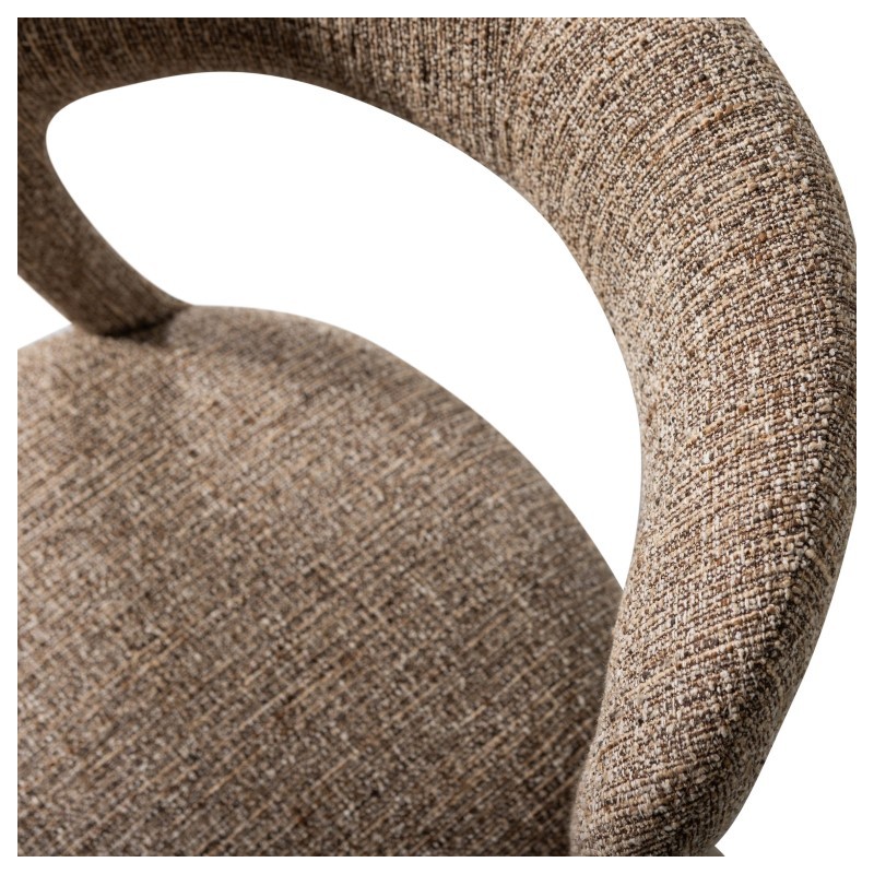 Noble krzesło do jadalni, sand melange, Woood