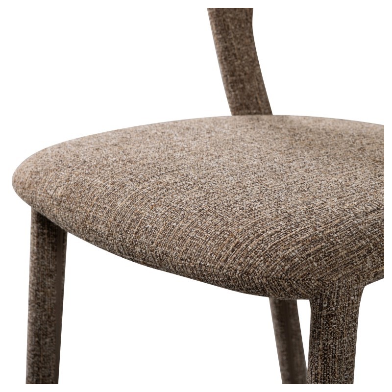 Noble krzesło do jadalni, sand melange, Woood