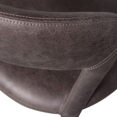 Noble krzesło do jadalni, szare, Woood