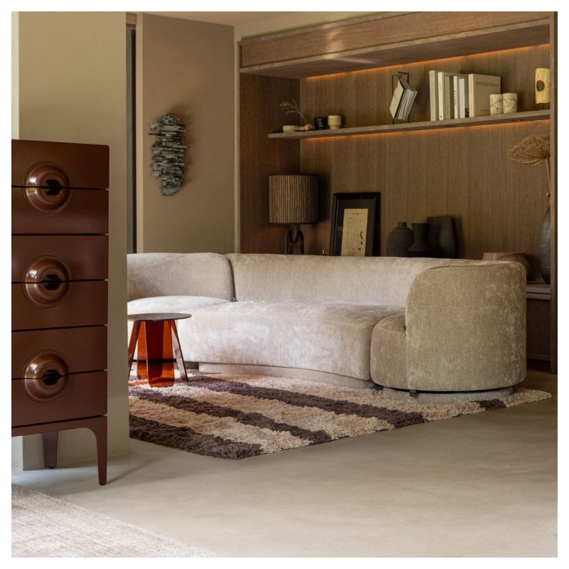 Szafka Merge 120 cm, brąz, Woood