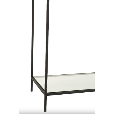 Regał Rock metalowy, czarny, J-Line