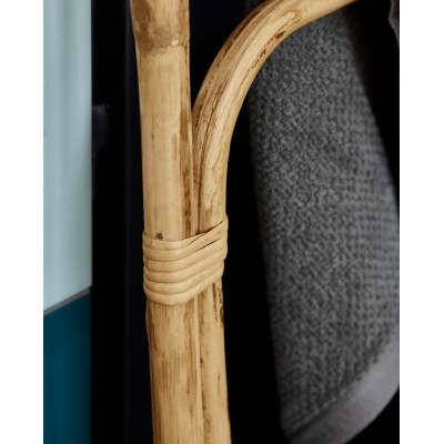 Ladder drabinka do łazienki, rattanowa, House Doctor