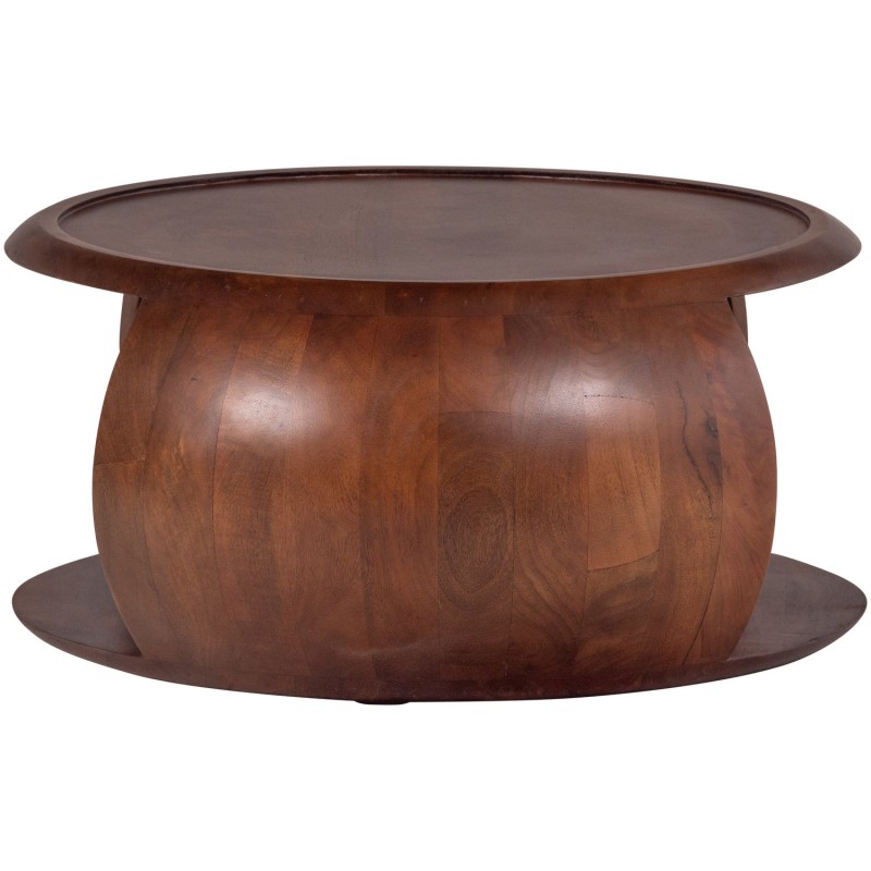 Cole stolik kawowy, brązowy, Woood