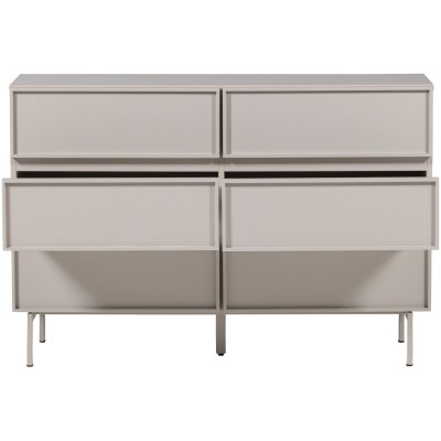 Komoda Tours 80 cm z szufladami, sand, Woood