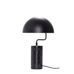Lampa stołowa Poise z czarnego marmuru, Hübsch