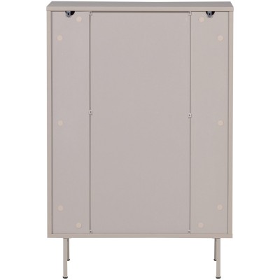 Komoda Tours wysoka z szufladami, sand, Woood