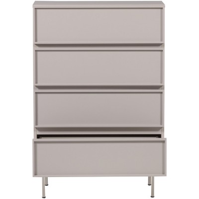 Komoda Tours wysoka z szufladami, sand, Woood