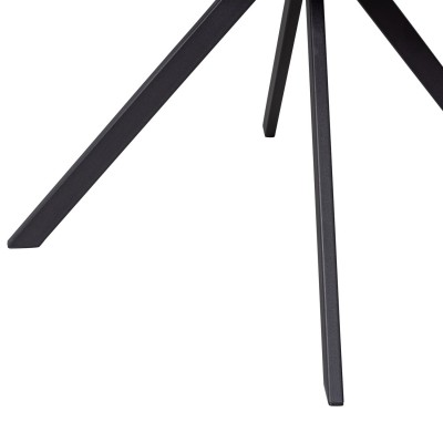 Krzesło obrotowe FENNE skóropodobne, koniakowe, Woood