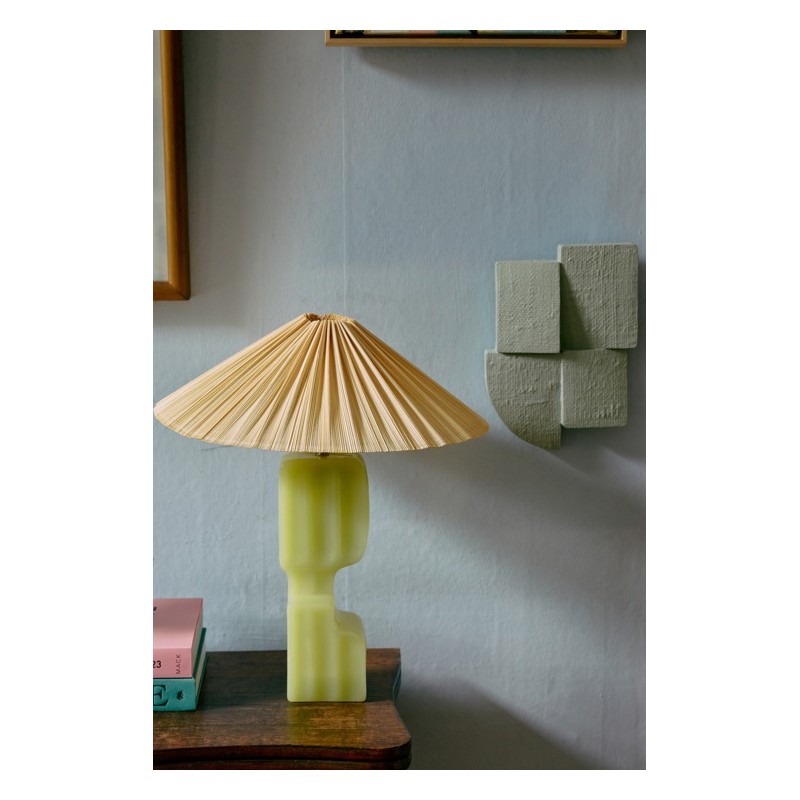 Abażur do lampy Plisse Ivory, naturalny, HKLiving