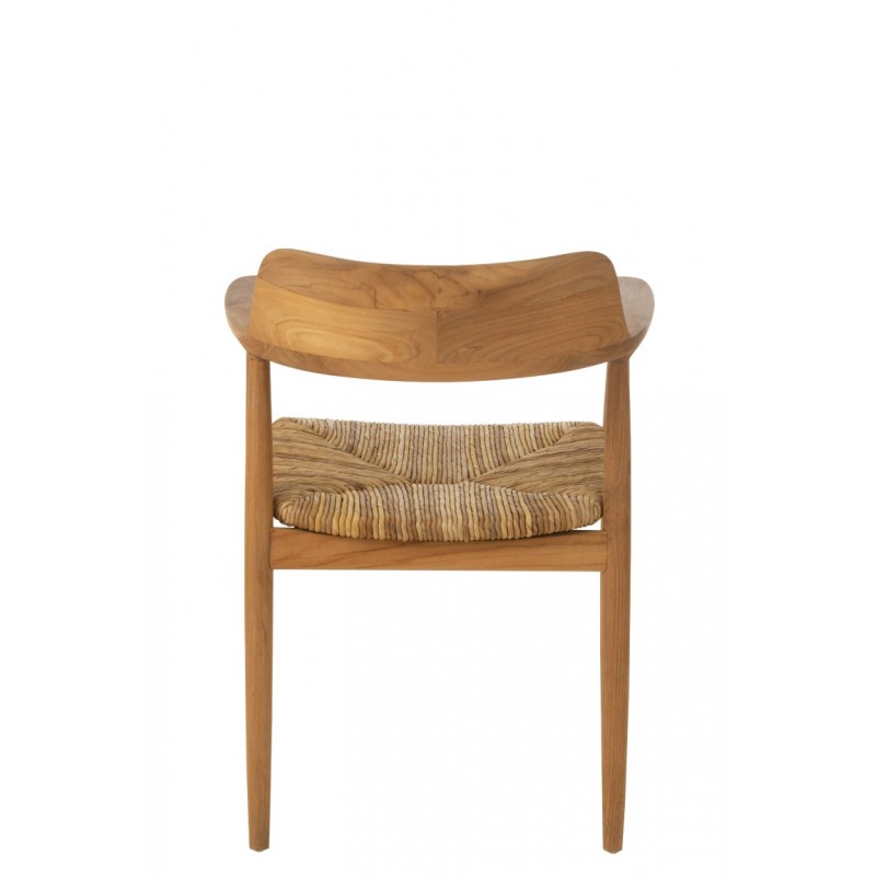 Krzesło Hiro z drewna, naturalne, J-Line