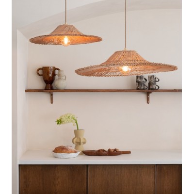 Cancun lampa wisząca Ø70, rattanowa, Good&Mojo