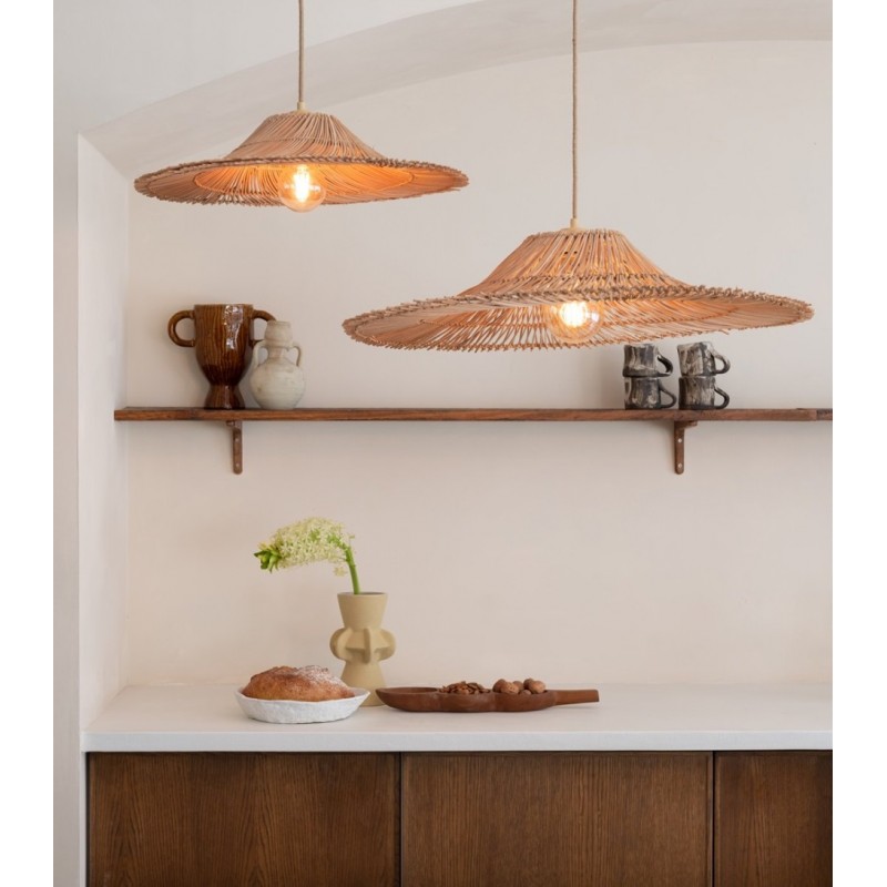 Cancun lampa wisząca Ø53, rattanowa, Good&Mojo