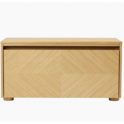 Hideaway ławka ze schowkiem, naturalny dąb, Umage