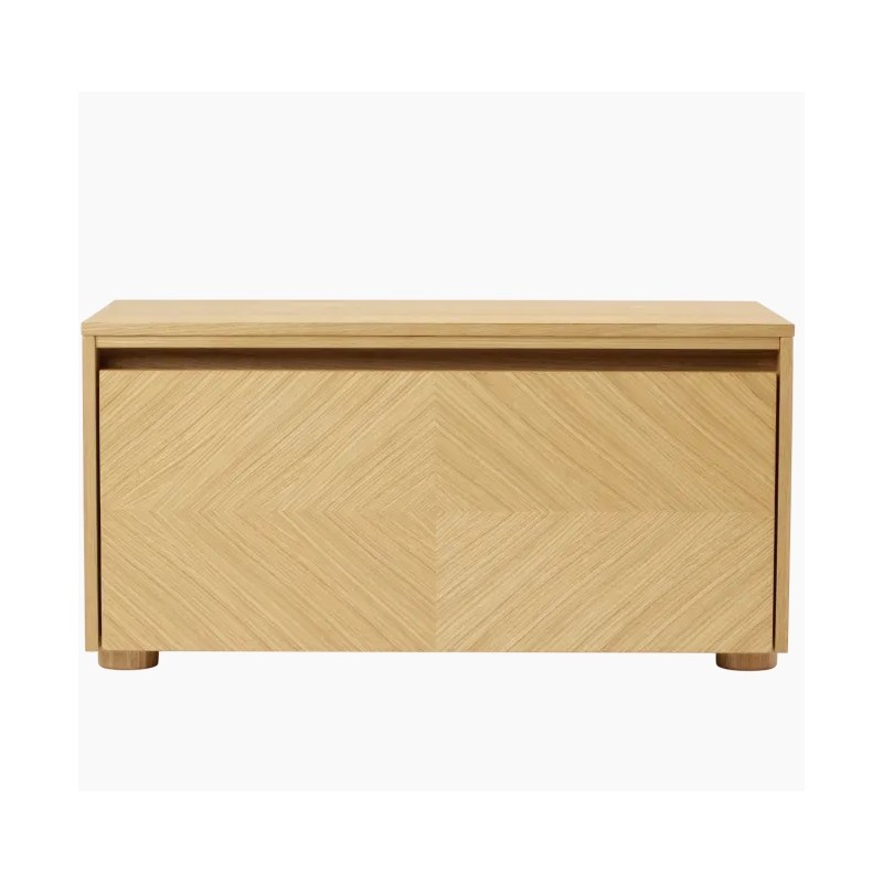 Hideaway ławka ze schowkiem, naturalny dąb, Umage