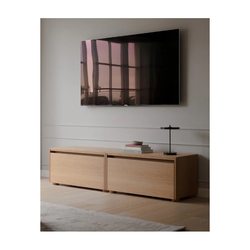 Hideaway ławka ze schowkiem, naturalny dąb, Umage