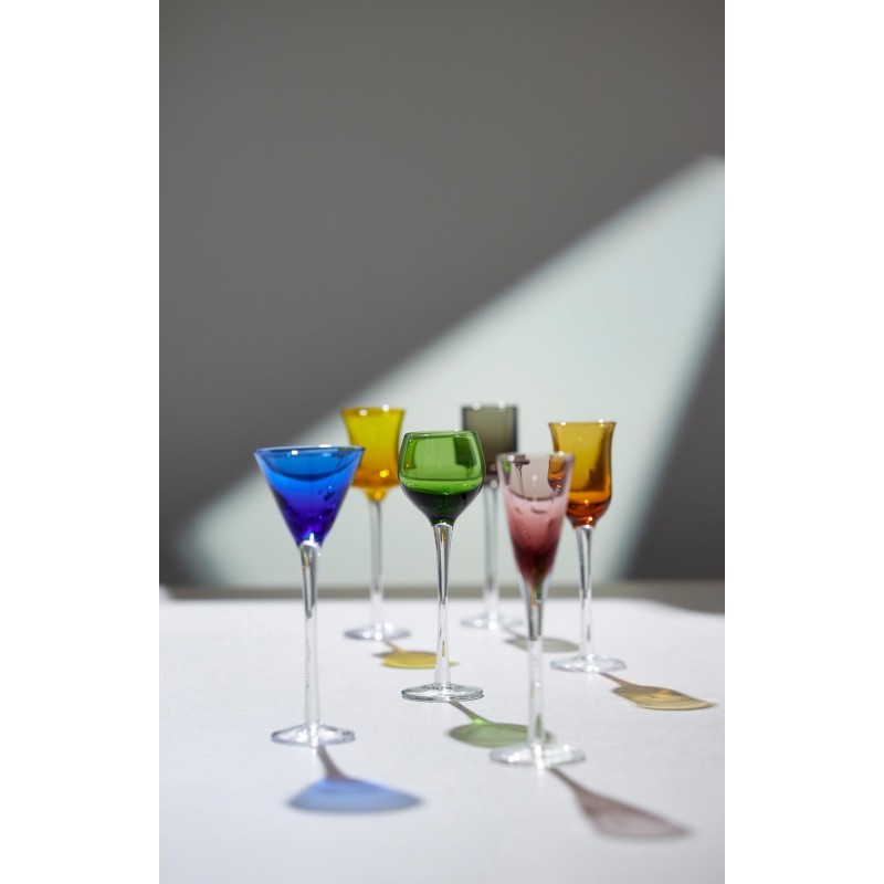 Kieliszki do sznapsa Aquavit 6 szt. mix, Lyngby Glas