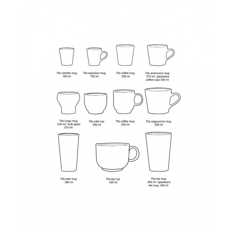 Kubki Lungo Expression 2 szt, HKLiving