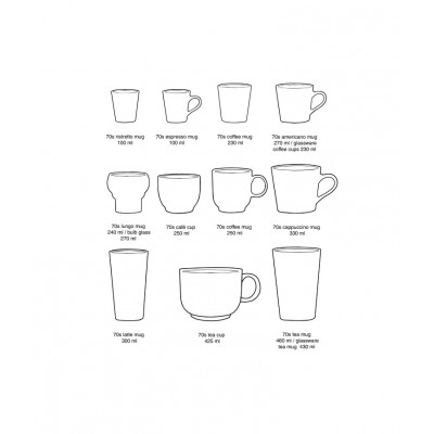 Kubki Lungo Coral 2 szt, HKLiving