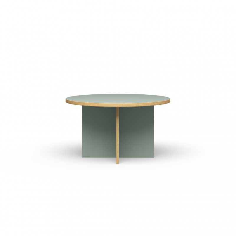 Okrągły stół do jadalni Round, pale green HKLiving