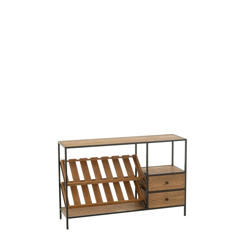 Komoda na wino Wine, naturalna, J-Line