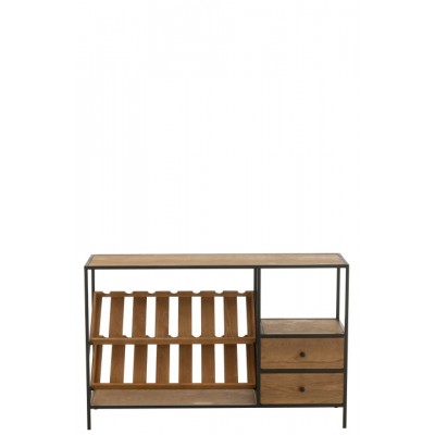 Komoda na wino Wine, naturalna, J-Line