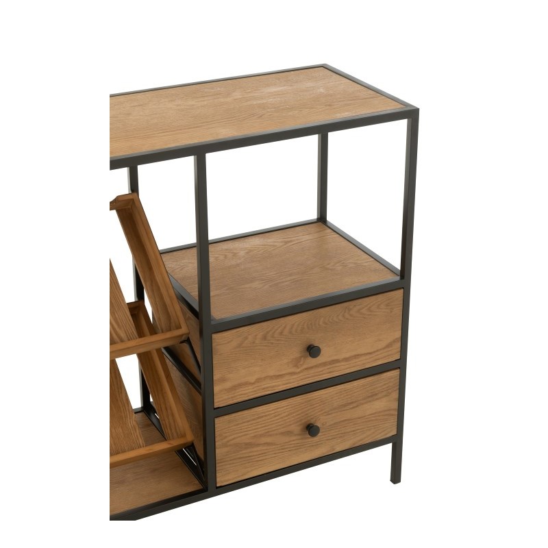 Komoda na wino Wine, naturalna, J-Line