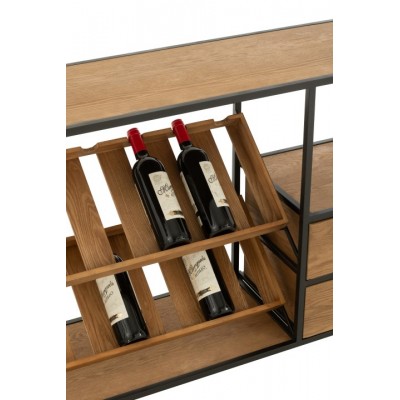 Komoda na wino Wine, naturalna, J-Line
