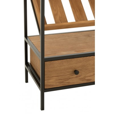 Witryna na wino Wine M, naturalna, J-Line