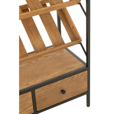 Witryna na wino Wine M, naturalna, J-Line