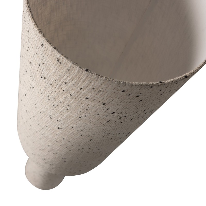 Loft lampa podłogowa 130 cm, boucle naturalna w kropki, Woood