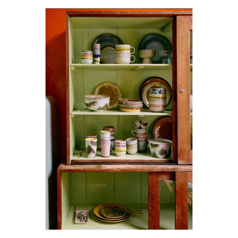 Zestaw kubków ceramicznych Deco 70's do kawy, HKliving