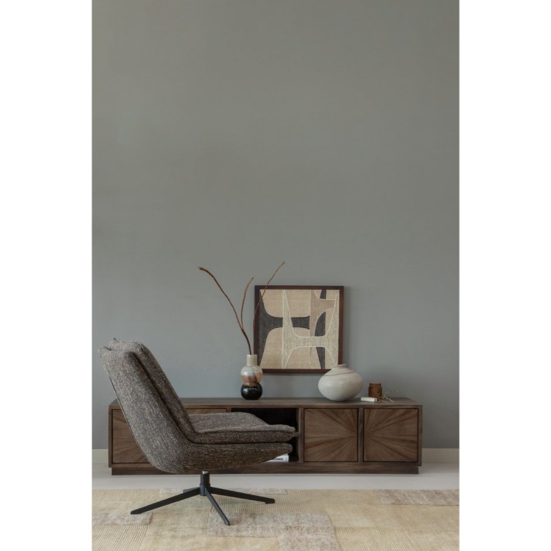 Komoda RTV Sun 200 cm, brązowa, Woood