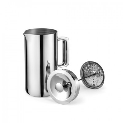 French Press zaparzacz tłokowy, stal nierdzewna, Aarke