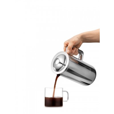French Press zaparzacz tłokowy, stal nierdzewna, Aarke