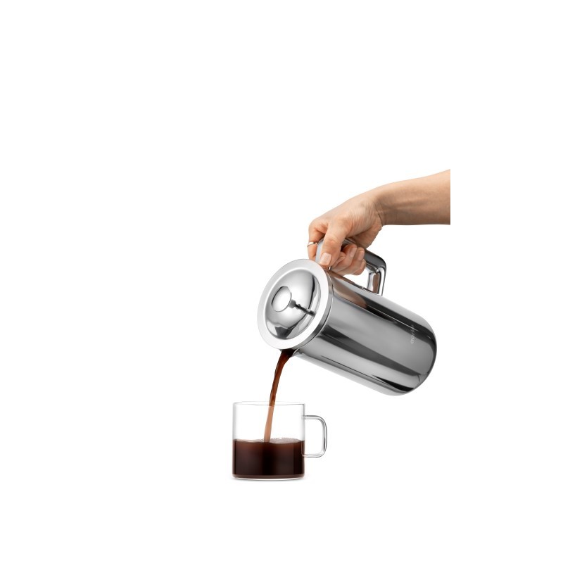 French Press zaparzacz tłokowy, stal nierdzewna, Aarke