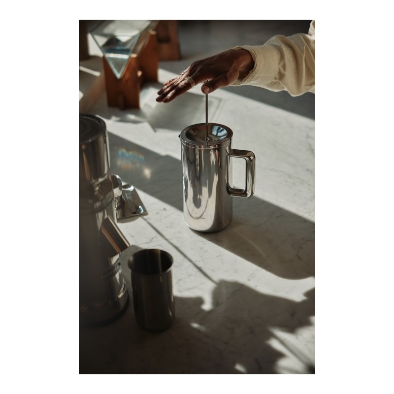 French Press zaparzacz tłokowy, stal nierdzewna, Aarke