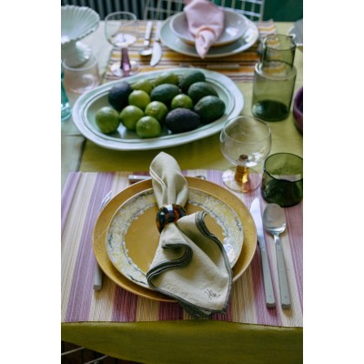 Ease komplet serwetek 2szt, zielone, HKLiving