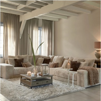 Stolik kawowy The Hoxton, drewniany, Riviera Maison