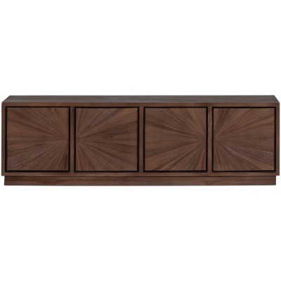 Komoda RTV Sun, brązowa, Woood