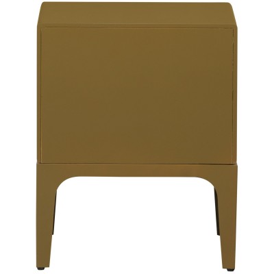 Stolik nocny Merge, honey yellow, Woood