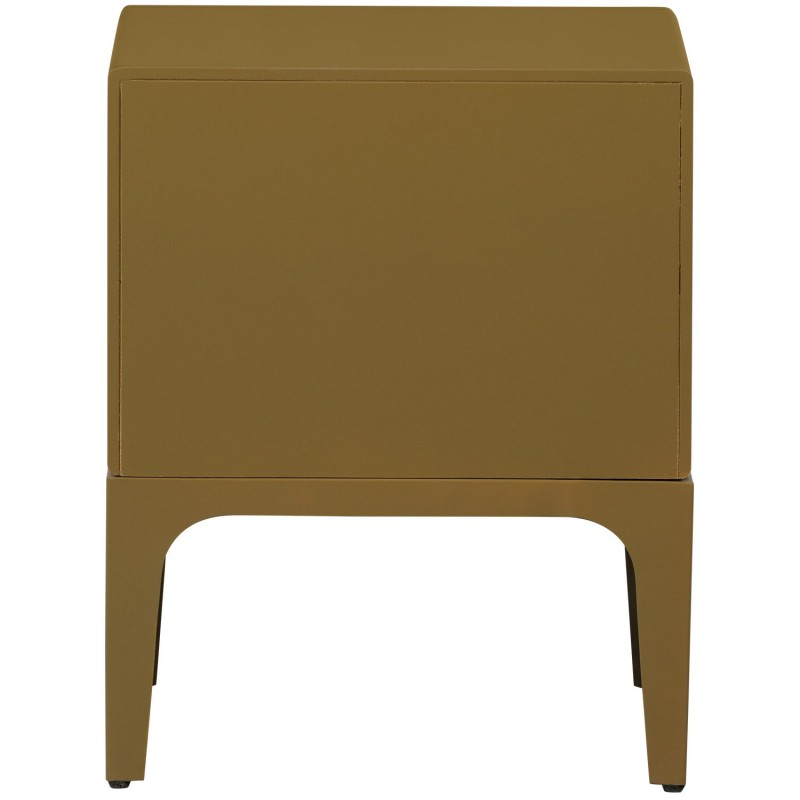 Stolik nocny Merge, honey yellow, Woood