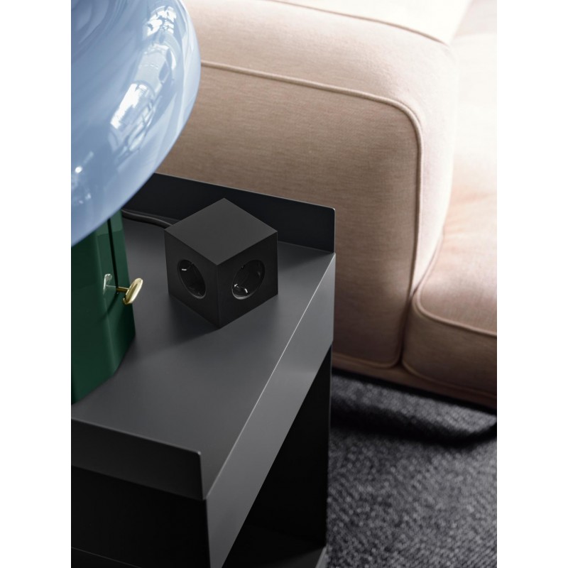 Listwa zasilająca Square z magnetyczną podstawą, 1,8m, czarna, Avolt