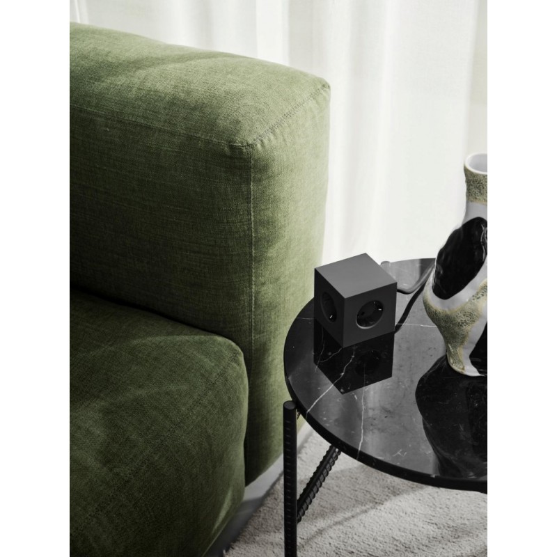 Listwa zasilająca Square z magnetyczną podstawą, 1,8m, czarna, Avolt