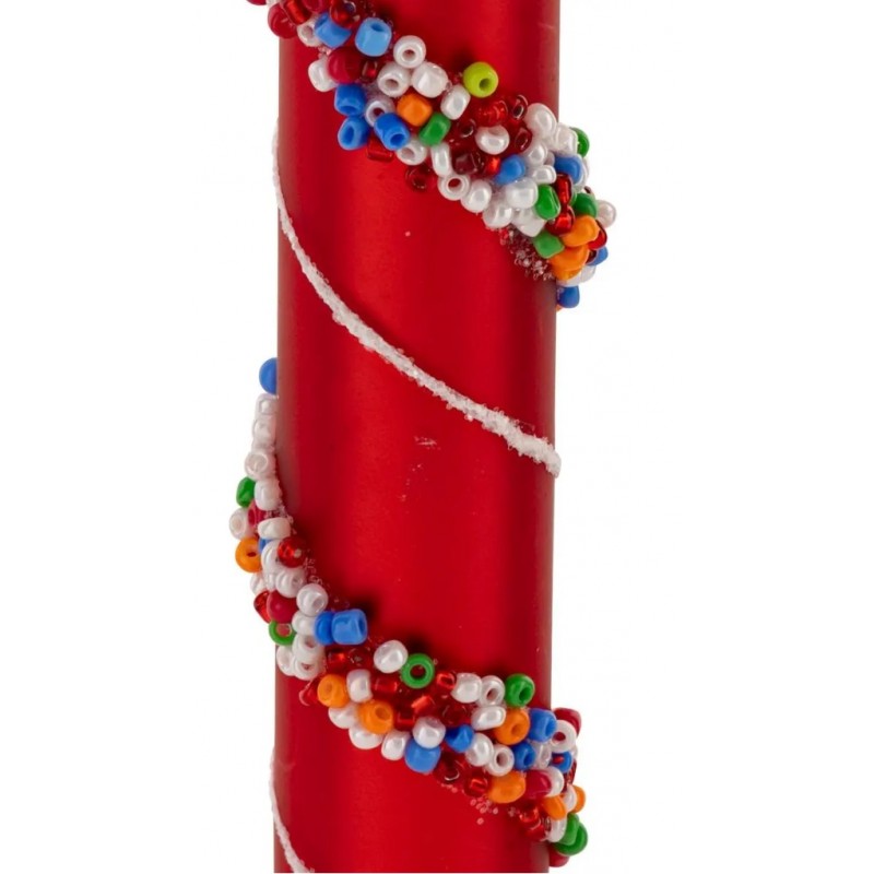 Bombka choinkowa Barley, czerwona, Atmosphera