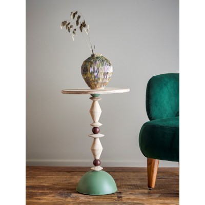 Stolik Boczny Mannelli, zielony, Bloomingville