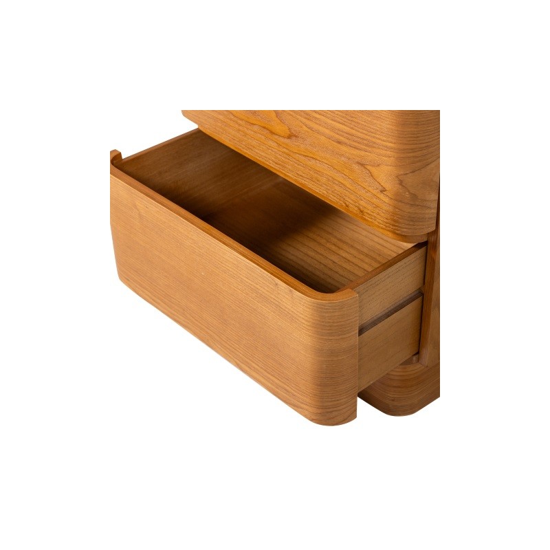 Szafka nocna Fejo, dwie szuflady, MDF, Woood