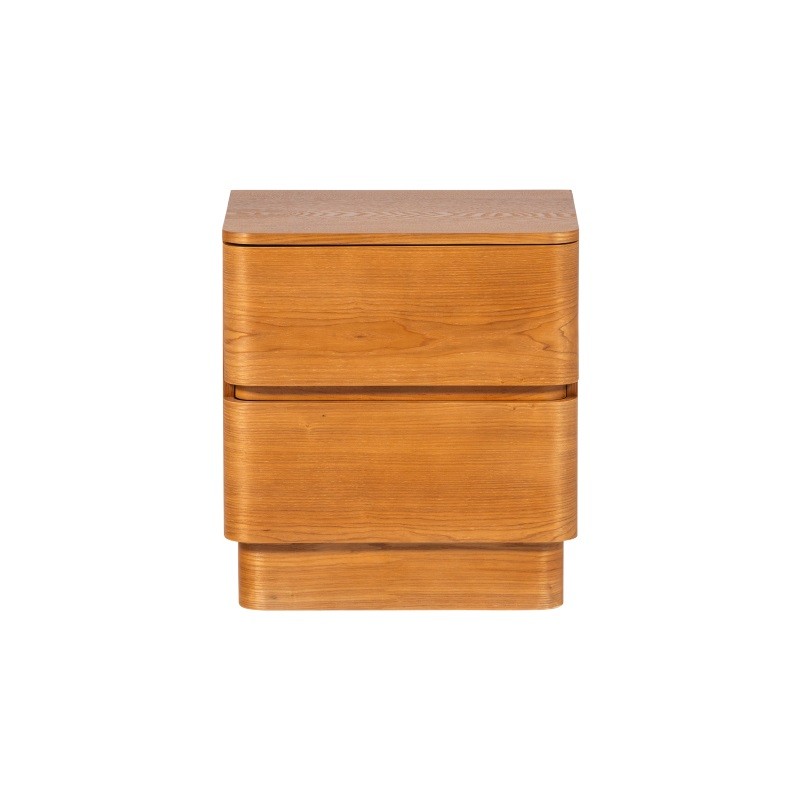 Szafka nocna Fejo, dwie szuflady, MDF, Woood