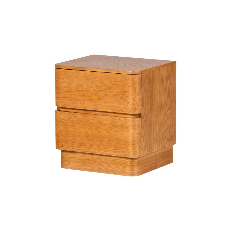 Szafka nocna Fejo, dwie szuflady, MDF, Woood