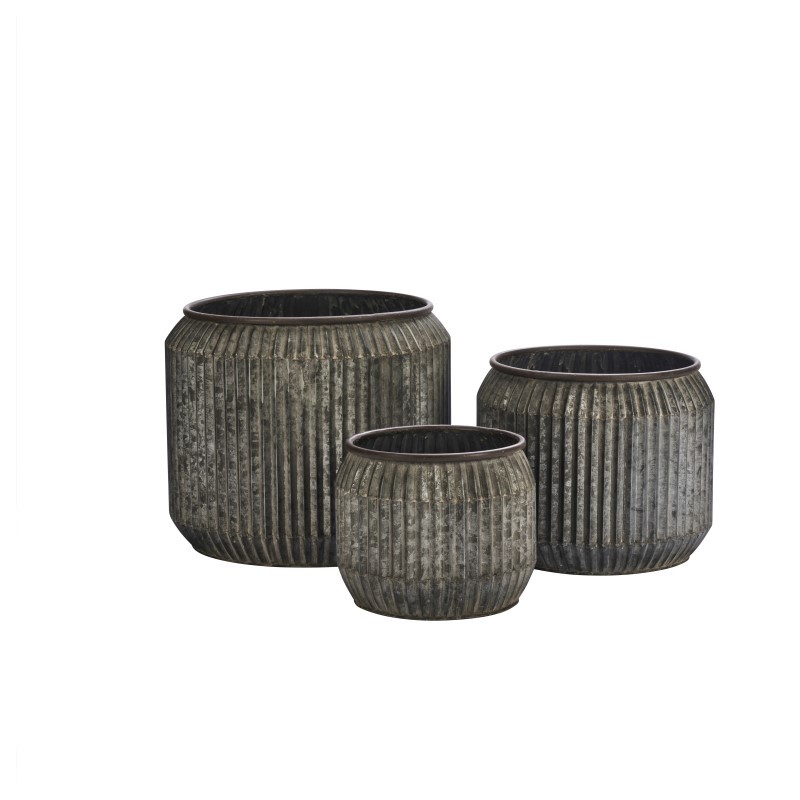 Komplet 3 donic Iris, cynkowane, Madam Stoltz