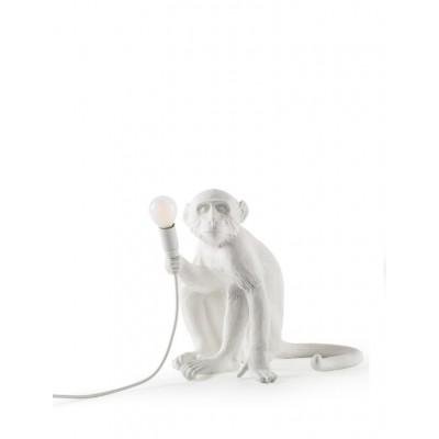 Lampa stołowa Monkey Sitting zewnętrzna,  Seletti